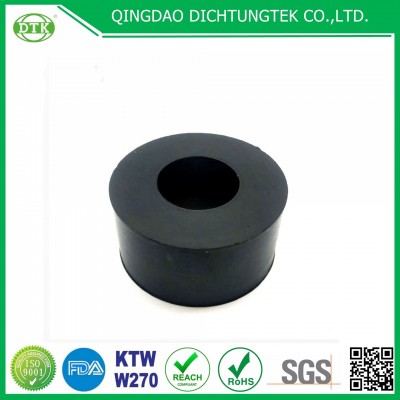 Manufacturer Heat Resistant FDA FKM 80A Black Rubber Gasket Seal Part